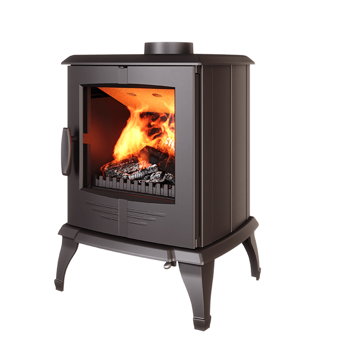 Piec wolnostojący KAWMET P8 (7,9 kW) ECO. Zdjęcia 3D