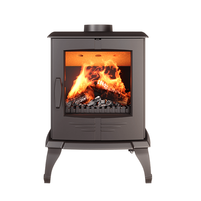 Piec wolnostojący KAWMET P8 (7,9 kW) ECO. Zdjęcia 3D