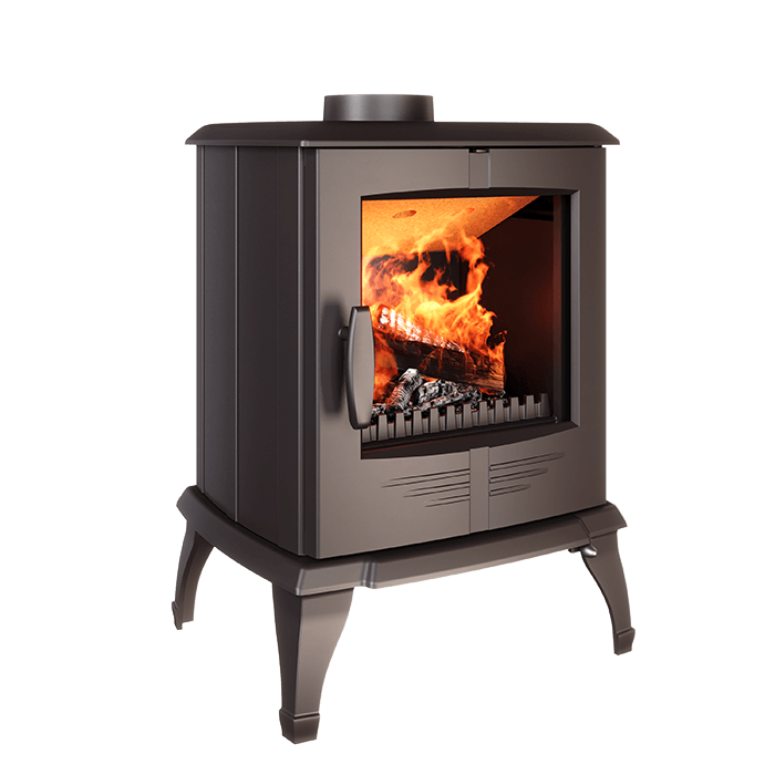 Piec wolnostojący KAWMET P8 (7,9 kW) ECO. Zdjęcia 3D