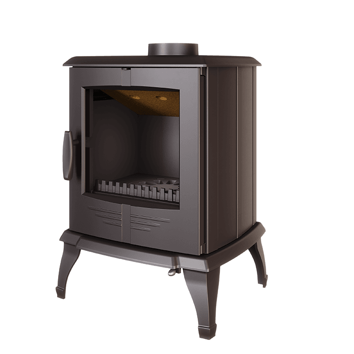 Piec wolnostojący KAWMET P8 (7,9 kW) ECO. Zdjęcia 3D