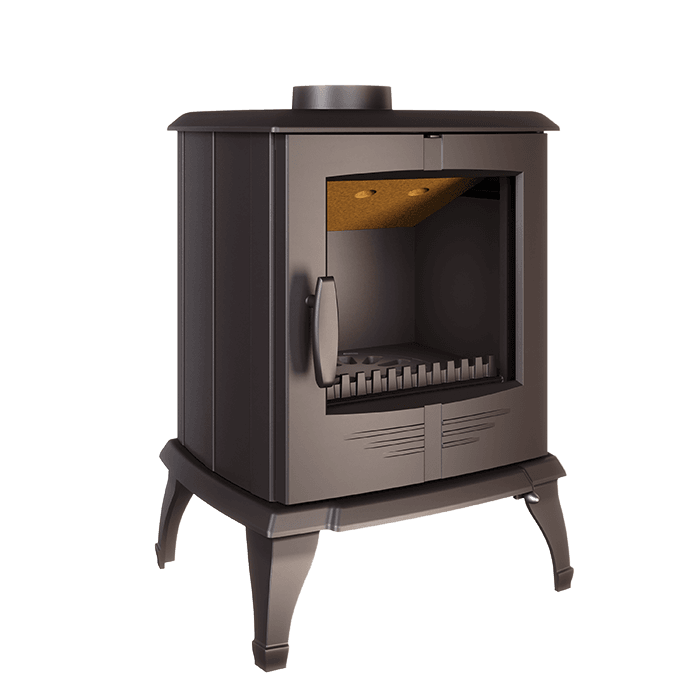 Piec wolnostojący KAWMET P8 (7,9 kW) ECO. Zdjęcia 3D