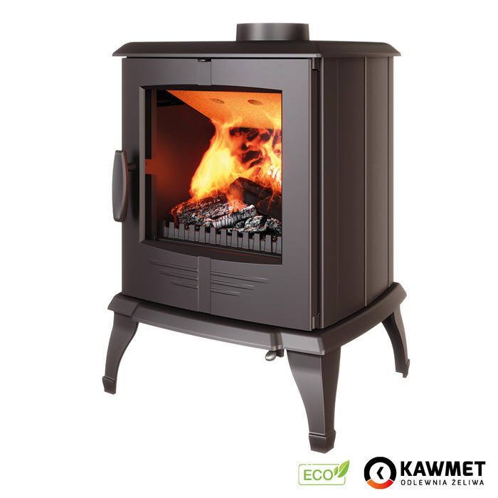 Piec wolnostojący KAWMET P8 (7,9 kW) ECO. Zdjęcia 2
