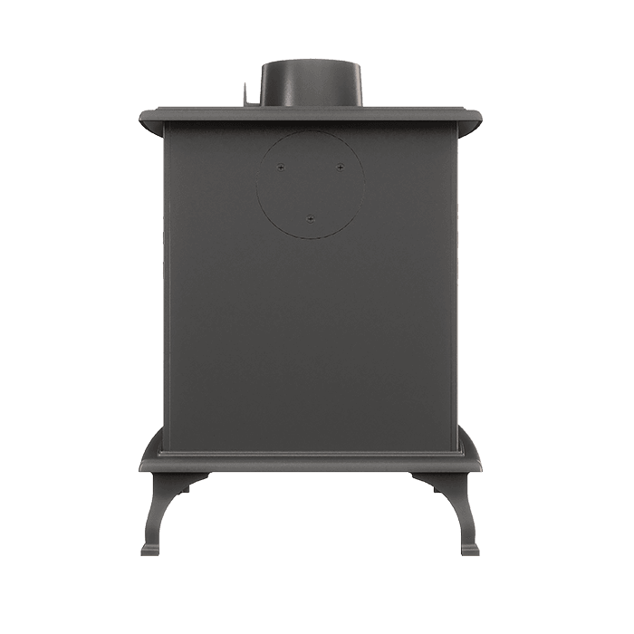 Piec wolnostojący KAWMET P10 (6,8 kW) ECO. Zdjęcia 3D