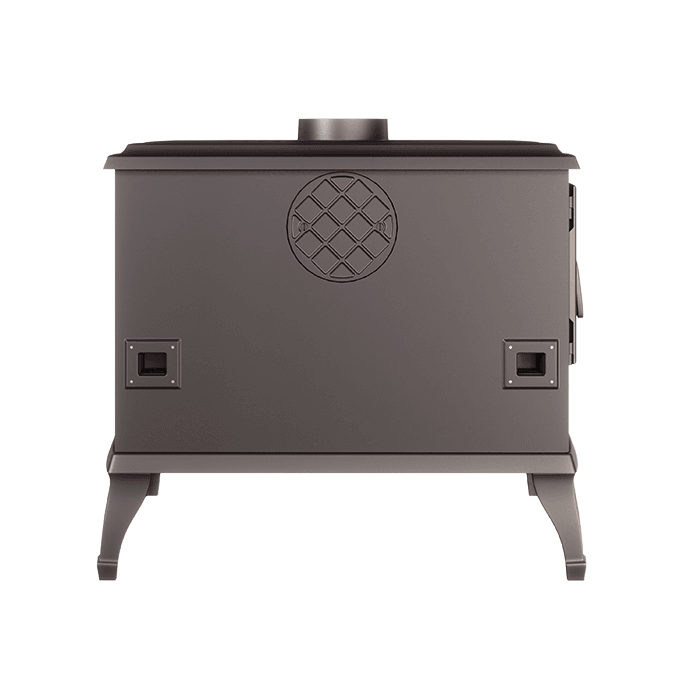 Piec wolnostojący KAWMET P7 LB (10,5 kW) ECO. Zdjęcia 3D