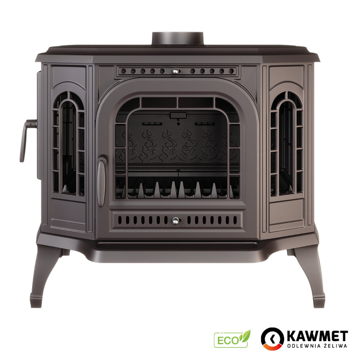 Piec wolnostojący KAWMET P7 LB (10,5 kW) ECO. Zdjęcia 5