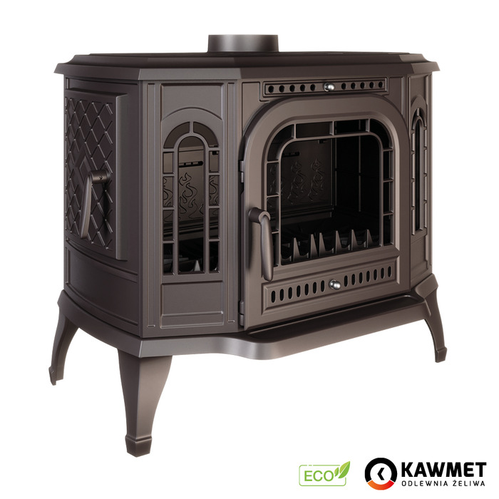 Piec wolnostojący KAWMET P7 LB (10,5 kW) ECO. Zdjęcia 6