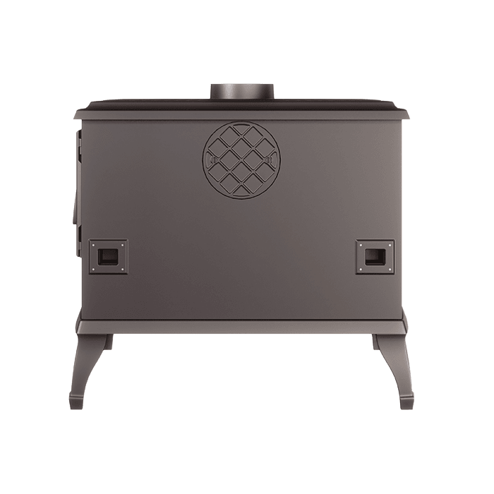 Piec wolnostojący KAWMET P7 PB (10,5 kW) ECO. Zdjęcia 3D