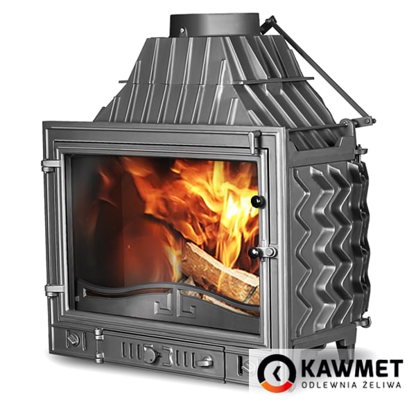 Fireplace insert KAWMET W3 (16,7 kW). Photo 2