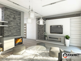 Fireplace insert KAWMET W3 PB (16,7 kW). Photo 8