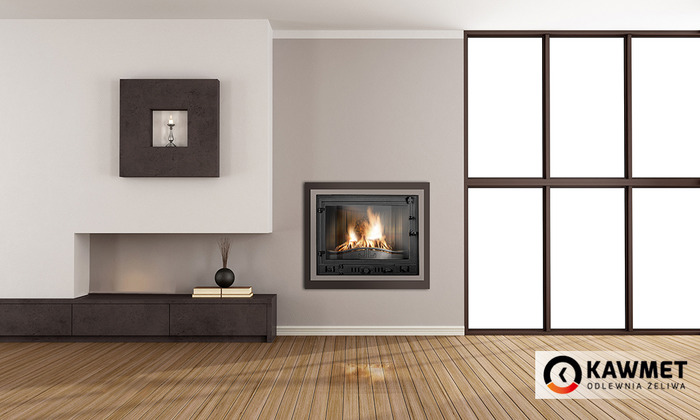 Fireplace insert KAWMET W4 (14,5 kW). Photo 7