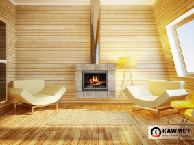 Fireplace insert KAWMET W11 (18,1 kW). Photo 7