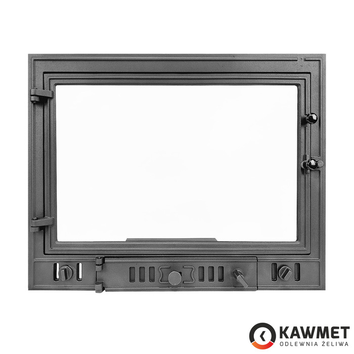 Drzwiczki kominkowe żeliwne KAWMET W3-W4 (700x540). Zdjęcia 2