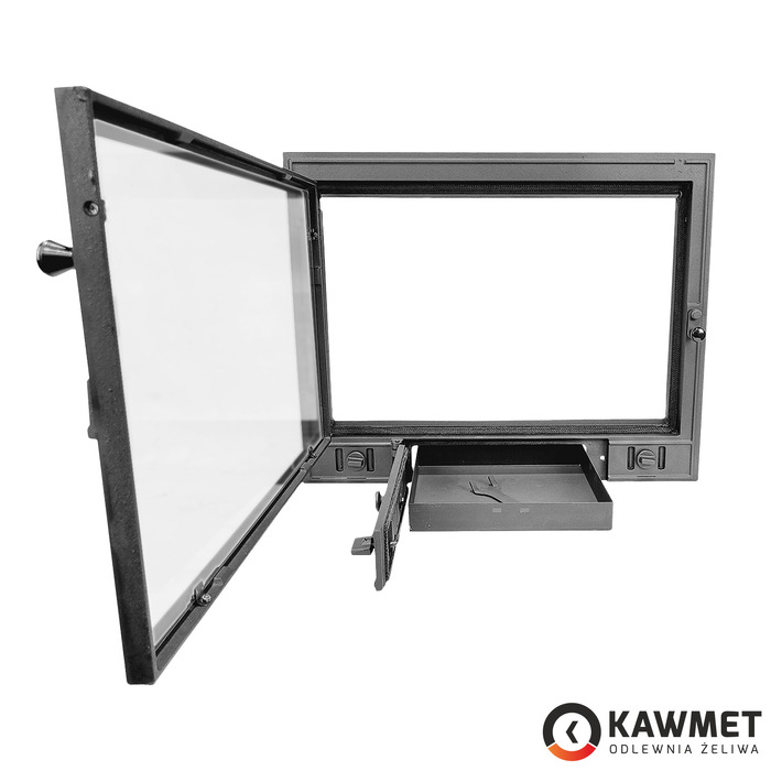 Drzwiczki kominkowe żeliwne KAWMET W3-W4 (700x540). Zdjęcia 4