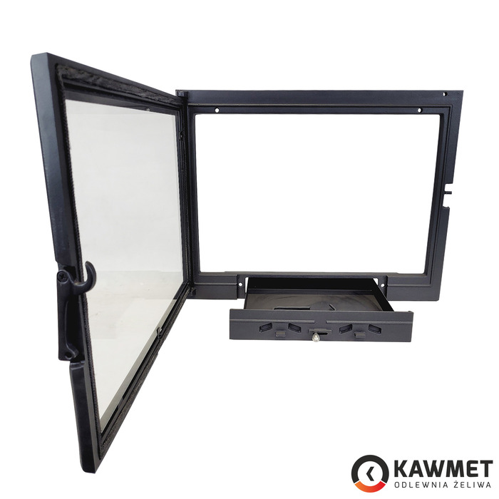 Fireplace Door KAWMET W11 (680x530). Photo 5