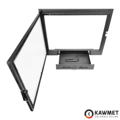 Fireplace Door KAWMET W11 (680x530). Photo 4