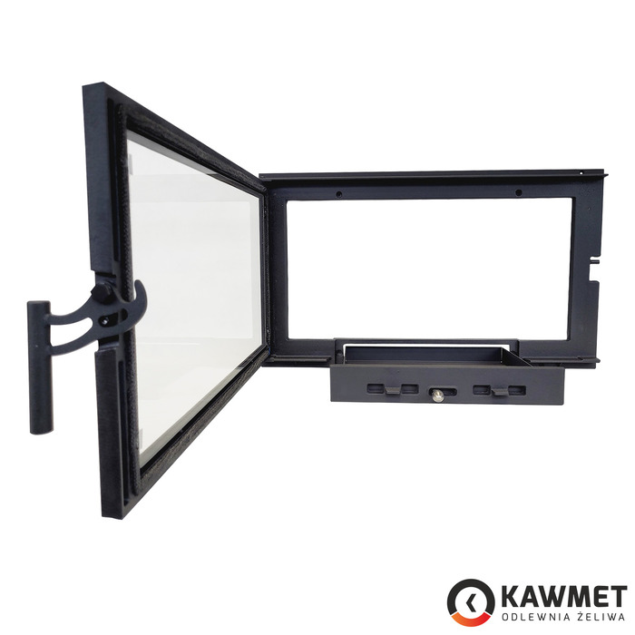 Drzwiczki kominkowe żeliwne KAWMET W15 9,4 kW (620x365). Zdjęcia 4