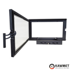 Drzwiczki kominkowe żeliwne KAWMET W15 9,4 kW (620x365). Zdjęcia 4