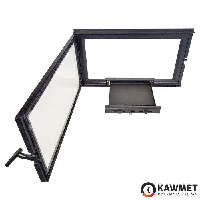 Fireplace Door KAWMET W15 13,5 kW (747x440). Photo 4