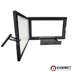 Fireplace Door KAWMET W15 13,5 kW (747x440). Photo 5