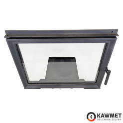 Drzwiczki kominkowe żeliwne KAWMET W17 12,3 kW (600x492). Zdjęcia 3