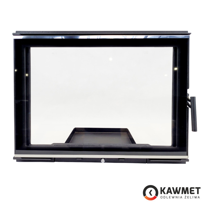 Drzwiczki kominkowe żeliwne KAWMET W17 Decor 16,1 kW (660x515). Zdjęcia 2