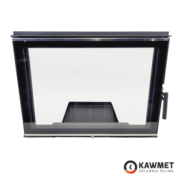 Drzwiczki kominkowe żeliwne KAWMET W17 Decor 16,1 kW (660x515). Zdjęcia 3