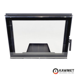 Drzwiczki kominkowe żeliwne KAWMET W17 Decor 16,1 kW (660x515). Zdjęcia 3