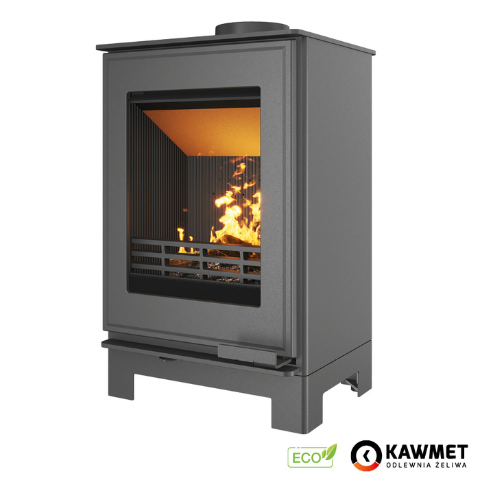 Piec wolnostojący KAWMET HARITA S15i Basic ECO. Zdjęcia 2