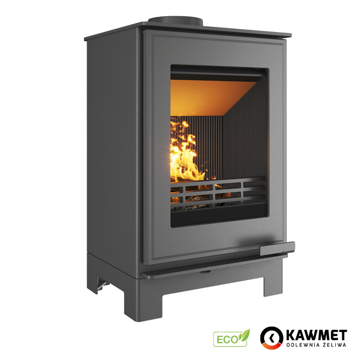 Piec wolnostojący KAWMET HARITA S15i Basic ECO. Zdjęcia 3