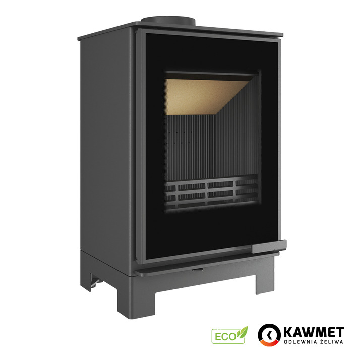 Piec wolnostojący KAWMET HARITA S15i Basic Decor ECO. Zdjęcia 6