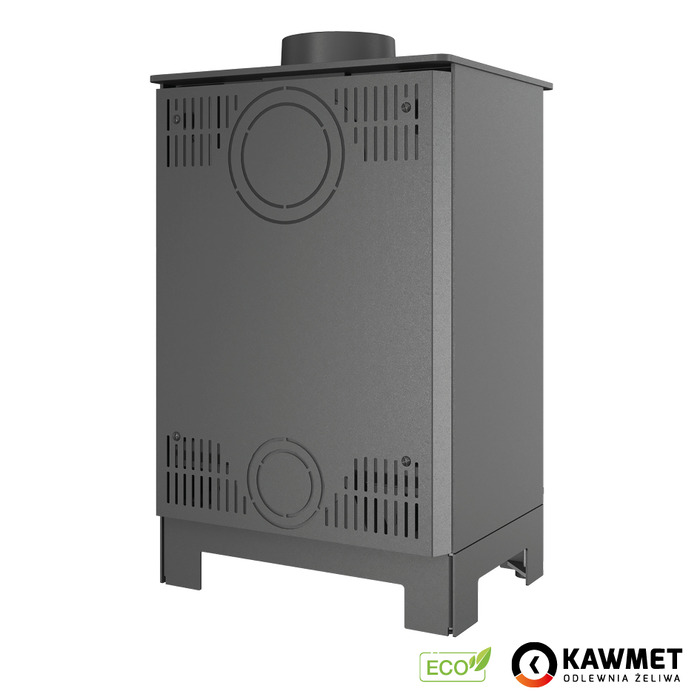 Piec wolnostojący KAWMET HARITA S15i Basic Decor ECO. Zdjęcia 9
