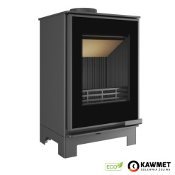 Piec wolnostojący KAWMET HARITA S15i Basic Decor ECO. Zdjęcia 6
