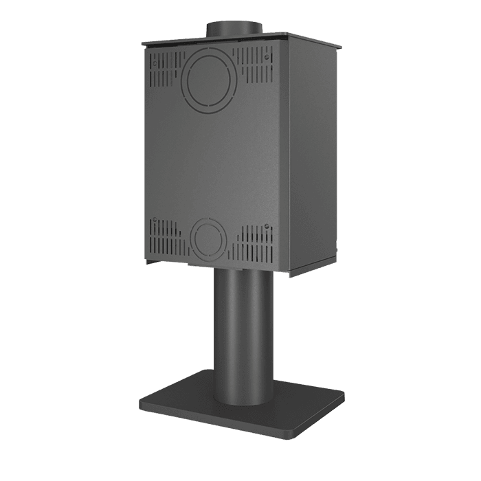 Stove KAWMET HARITA S15i Leg Decor ECO. Photo 3D