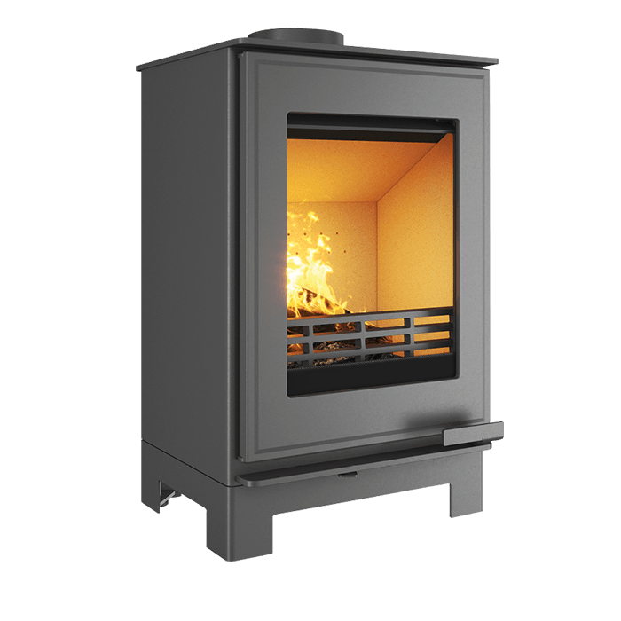 Piec wolnostojący KAWMET HARITA S15v Basic ECO. Zdjęcia 3D