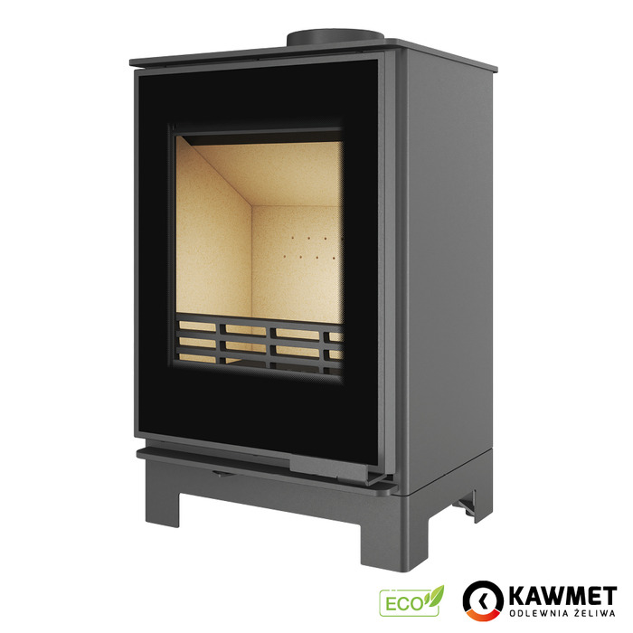 Piec wolnostojący KAWMET HARITA S15v Basic Decor ECO. Zdjęcia 4