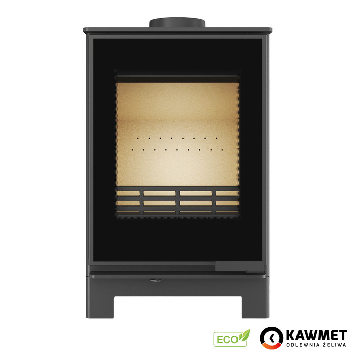 Piec wolnostojący KAWMET HARITA S15v Basic Decor ECO. Zdjęcia 5