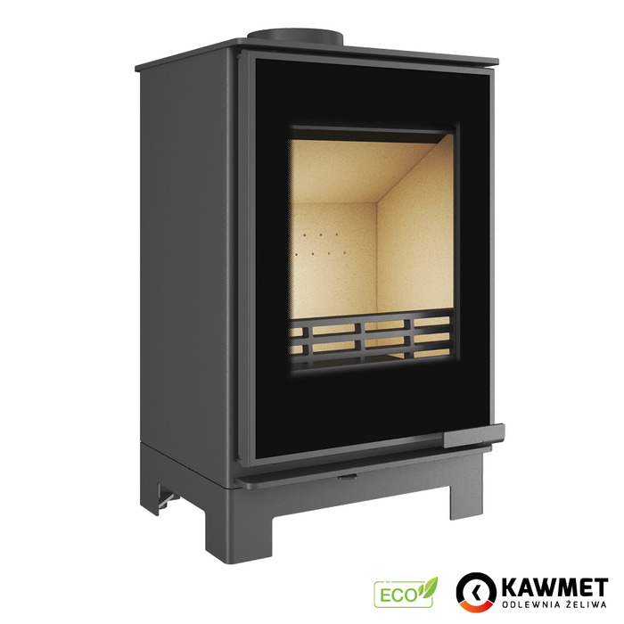 Piec wolnostojący KAWMET HARITA S15v Basic Decor ECO. Zdjęcia 6