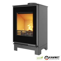 Piec wolnostojący KAWMET HARITA S15v Basic Decor ECO. Zdjęcia 2
