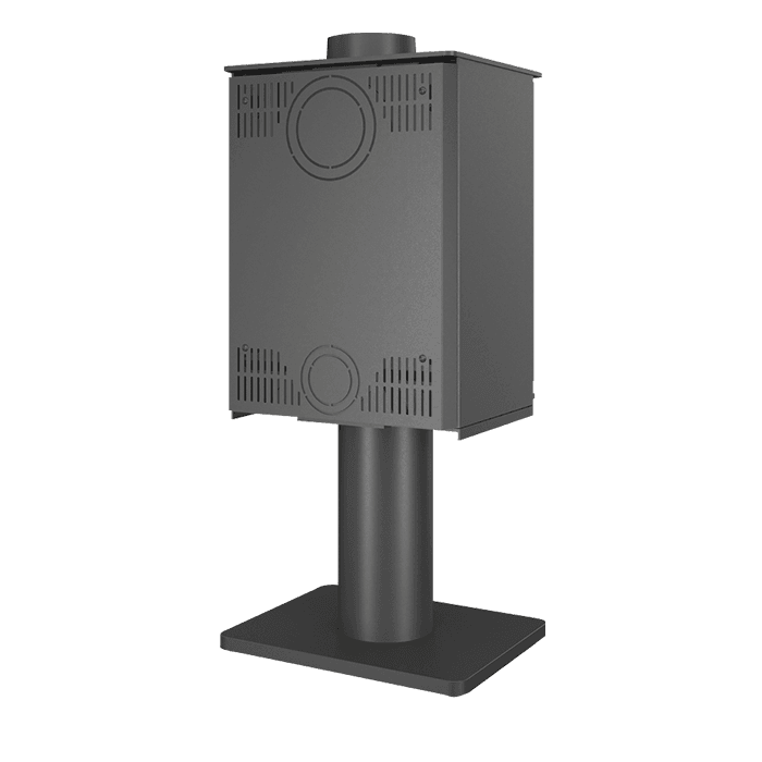 Stove KAWMET HARITA S15v Leg Decor ECO. Photo 3D