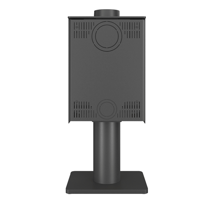 Stove KAWMET HARITA S15v Leg Decor ECO. Photo 3D