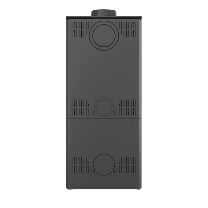 Piec wolnostojący KAWMET HARITA S15v S-Box ECO. Zdjęcia 3D