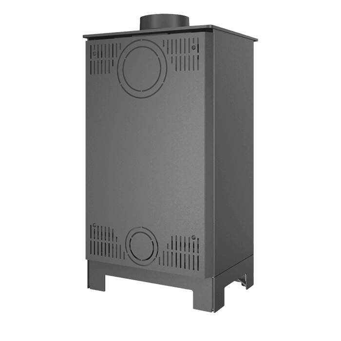 Piec wolnostojący KAWMET VENUS S16 Basic ECO. Zdjęcia 3D