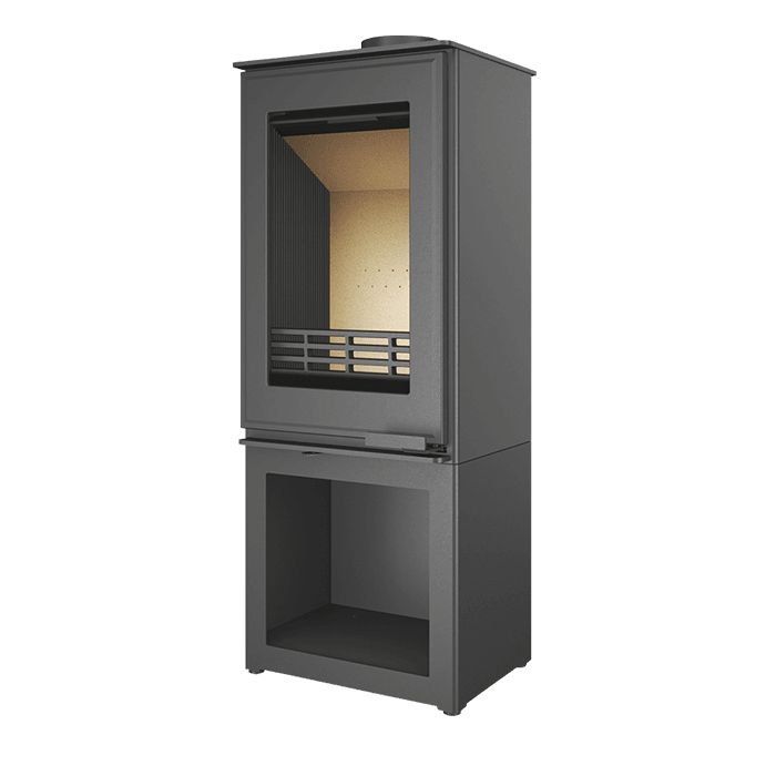 Piec wolnostojący KAWMET VENUS S16 S-Box ECO. Zdjęcia 3D