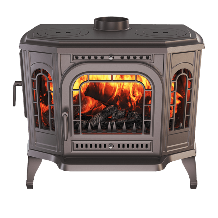Stove KAWMET P7 (10,5 kW) CookTop LB ECO. Photo 3D