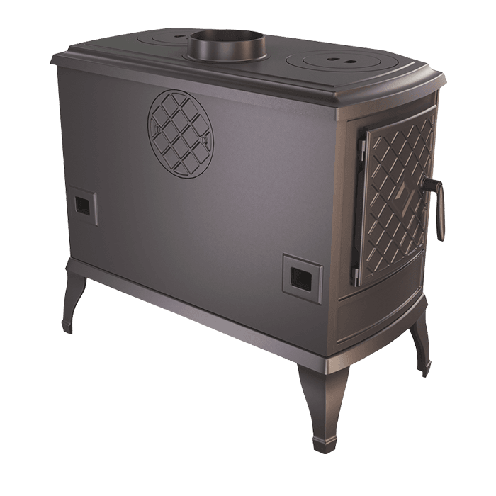 Stove KAWMET P7 (10,5 kW) CookTop LB ECO. Photo 3D