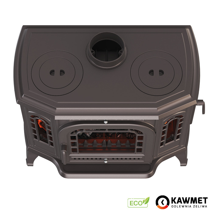 Stove KAWMET P7 (10,5 kW) CookTop PB ECO. Photo 5
