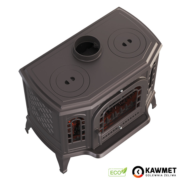 Stove KAWMET P7 (10,5 kW) CookTop PB ECO. Photo 6