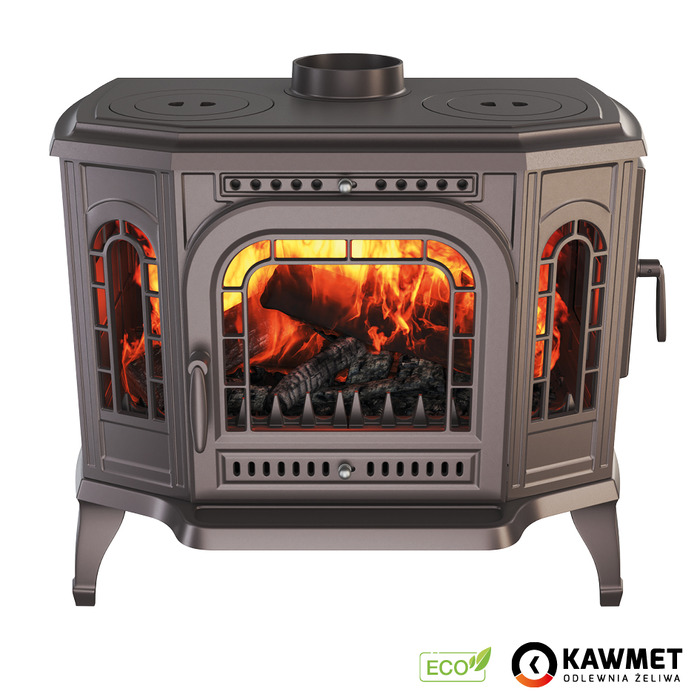 Stove KAWMET P7 (10,5 kW) CookTop PB ECO. Photo 3