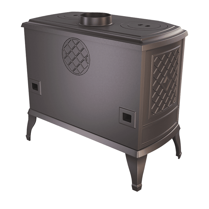 Stove KAWMET P7 (10,5 kW) CookTop PB ECO. Photo 3D