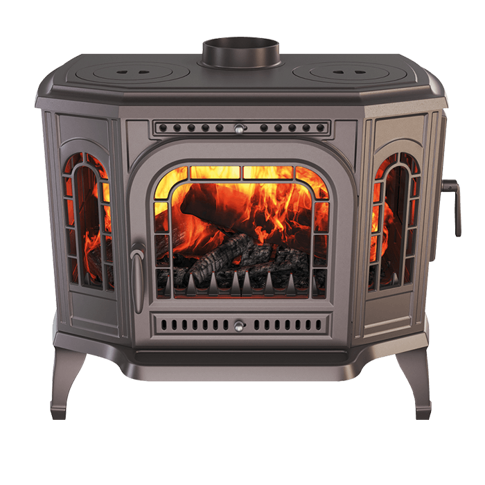 Stove KAWMET P7 (10,5 kW) CookTop PB ECO. Photo 3D